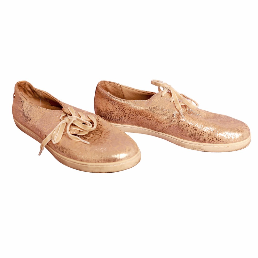 VIONIC 556 Palermo‎ Metallic Gold Snakeskin
Sneakers size 9